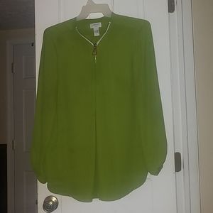 Green women's shirt
